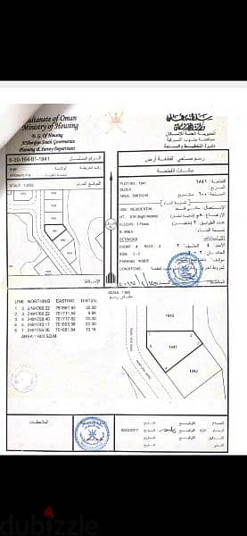 أرضين للبيع في ولاية صور في منطقة العيجة م5 للتواصل 92344961 0