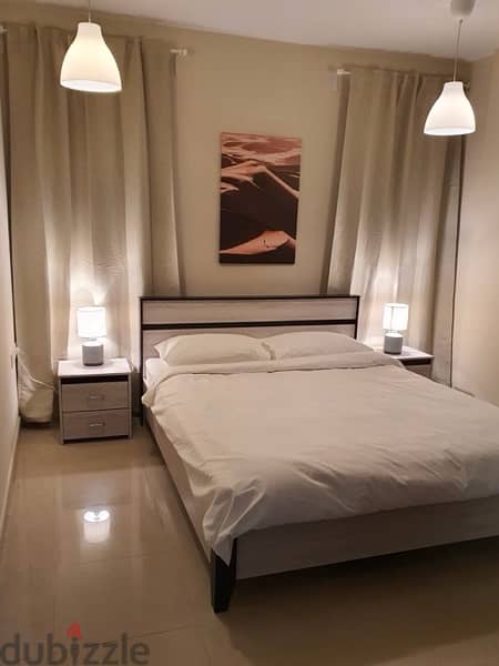 Furnished two-bedroom apartment near IKEA Avenues & Grand Mall 1