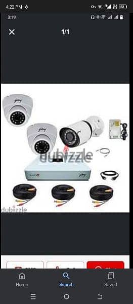 All type of CCTV Camera  Hikvision HD turbo 1080p  Ip camera HD 0