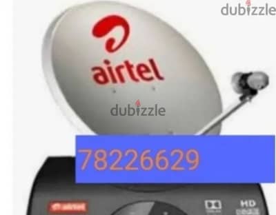 Home service Nileset Arabset Airtel DishTv osn fixing and setting