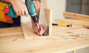 carpentry and furniture fixing house service provided