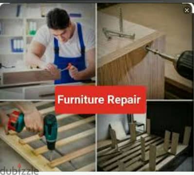 fix furniture and bed wardrobe chair table carpentry services