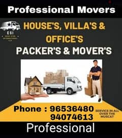 all Oman Movers House shifting office villa transport service