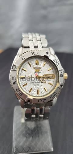 SEIKO5 Sports 23-jewels 7s36 cal Automatic Japan made watch SNZB24J1