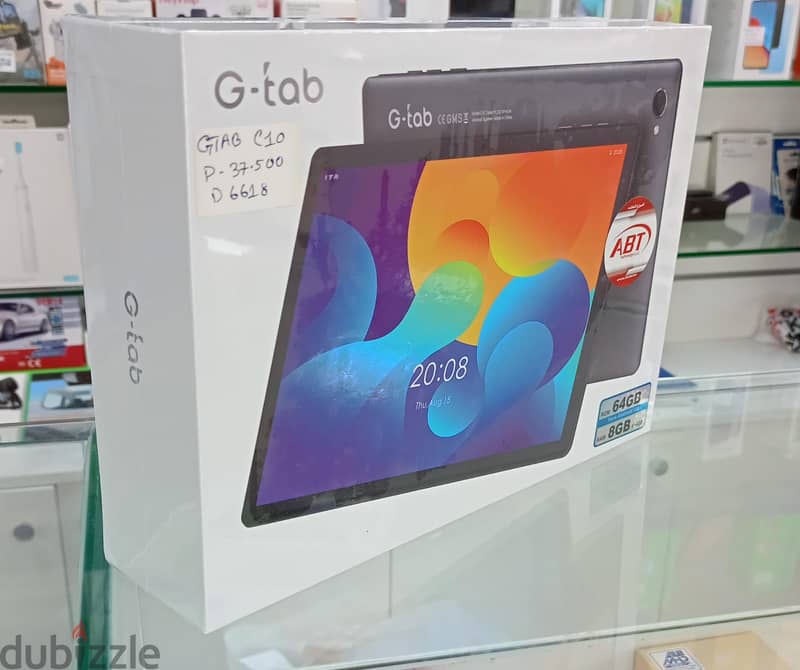 G-tab C10 4+4 8GB Ram 64GB Storage 1