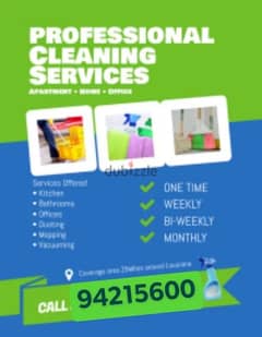 House cleaning villa office apartment deep cleaning service