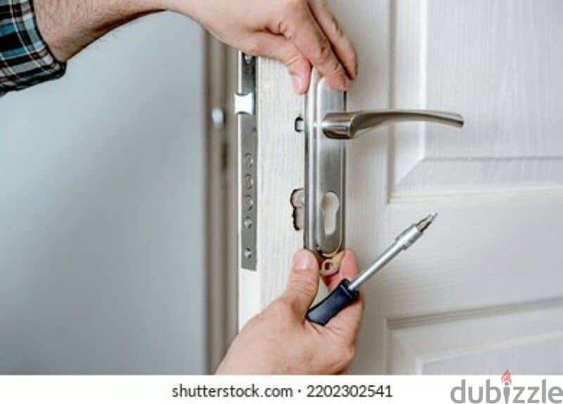 Lock door open fix repair change all kind House services 0