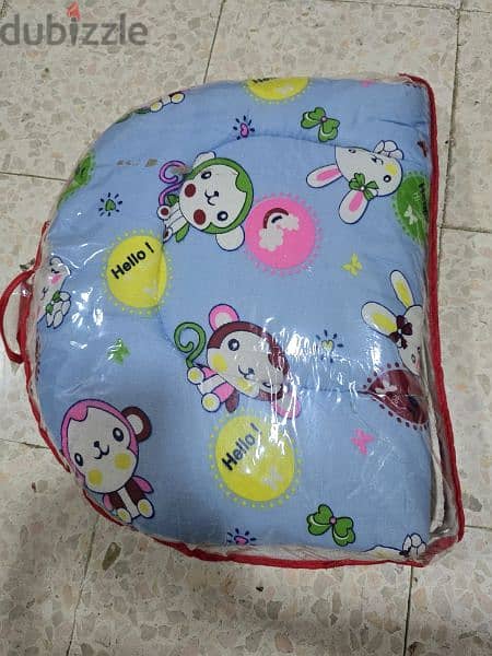 new born baby folding mattress with both side zip mosquito net . . 2