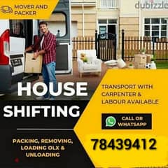 House shifting villa shifting and packing furniture fixing service