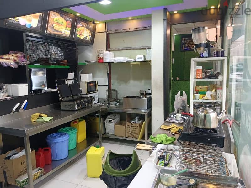 Running shop(cafeteria) for sale 1