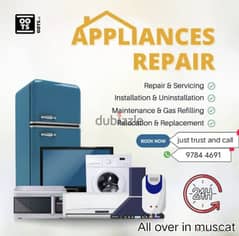 Maintenance Automatic washing machines and Refrigerator'ss