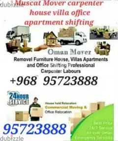 Muscat Mover carpenter house shiffting TV curtains furniture fixing