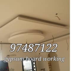 gypsum board working and painting service