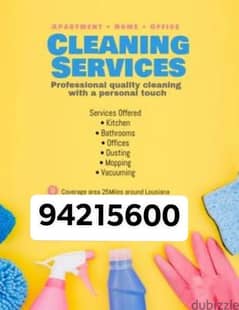 House cleaning villa office apartment deep cleaning service