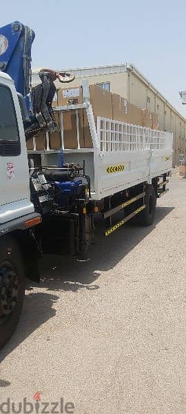 Hiup truck for rent all Muscat 7ton 10ton Best price 9595 26 58 3