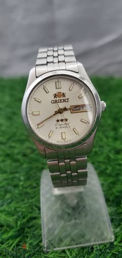 Vintage ORIENT 3 STAR CRYSTAL 21 JEWELS AUTOMATIC Japan made Watch