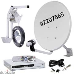 satellite dish nileset arabset airtel dishtv mantines and fixing 0