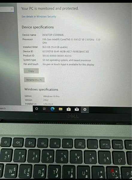 Dell latitude e5420 i5 11th gen 16gb ram 512gb ssd 6