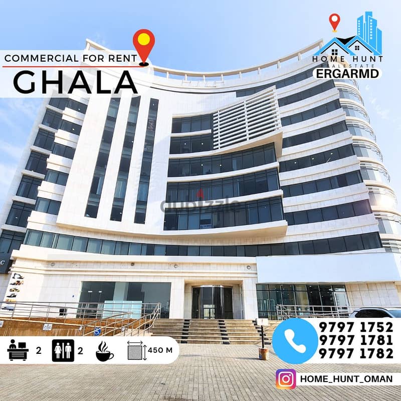 GHALA | 450 SQM PENTHOUSE OFFICE SPACE FOR RENT 0