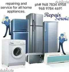 Maintenance Automatic washing machines and Refrigerator'ss 0