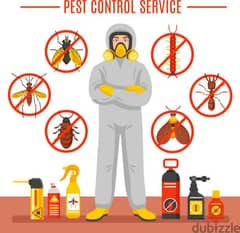 General pest control service with guarantee