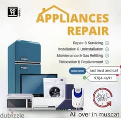 Maintenance Automatic washing machines and Refrigerator'ss