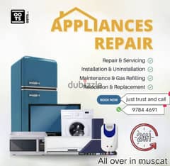 Maintenance Automatic washing machines and Refrigerator'ss