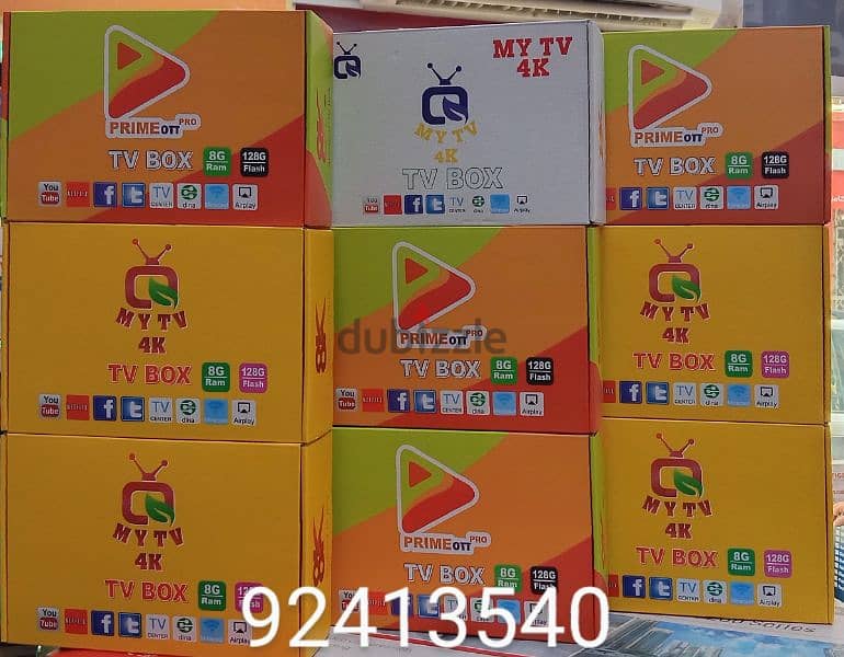 new device android box 13000 TV channel one year 1