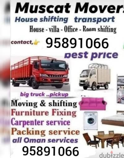 muscat furniture house shiftingg low price