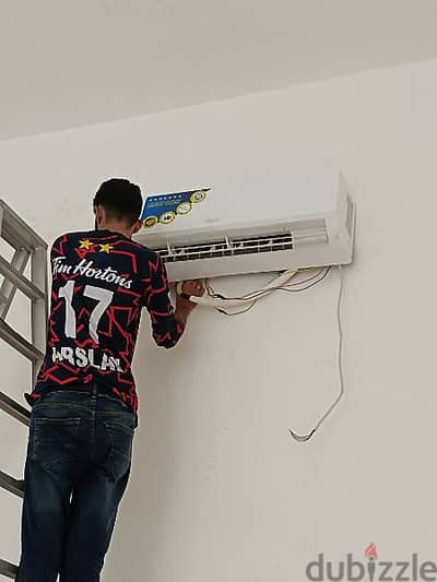 we do Ac copper piping Ac installation and maintenancee