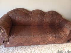 Sofa and arm chair