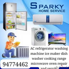 AC refrigerator and freezer  automatic washing machine 0