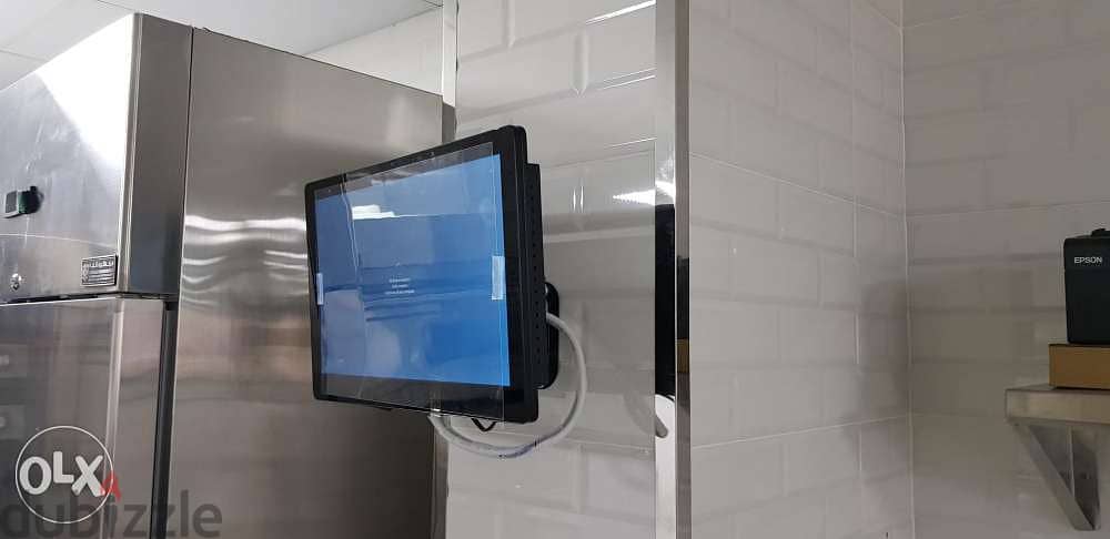 Kitchen Display System (KDS) or Wall/Ceiling Mounted POS 2