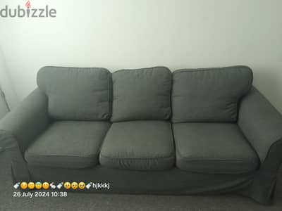 3 seater sofa IKEA brand for sale