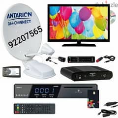 satellite dish nileset arabset airtel dishtv mantines and fixing 0