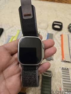 Apple Watch Ultra with accesories motherlode