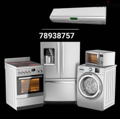 AC AUTOMATIC WASHING MACHINE AND fridge dhdhdhehej