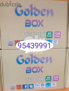 8K Tv Box with subscription