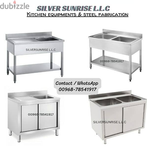 manufacturing ss sink single & double 0