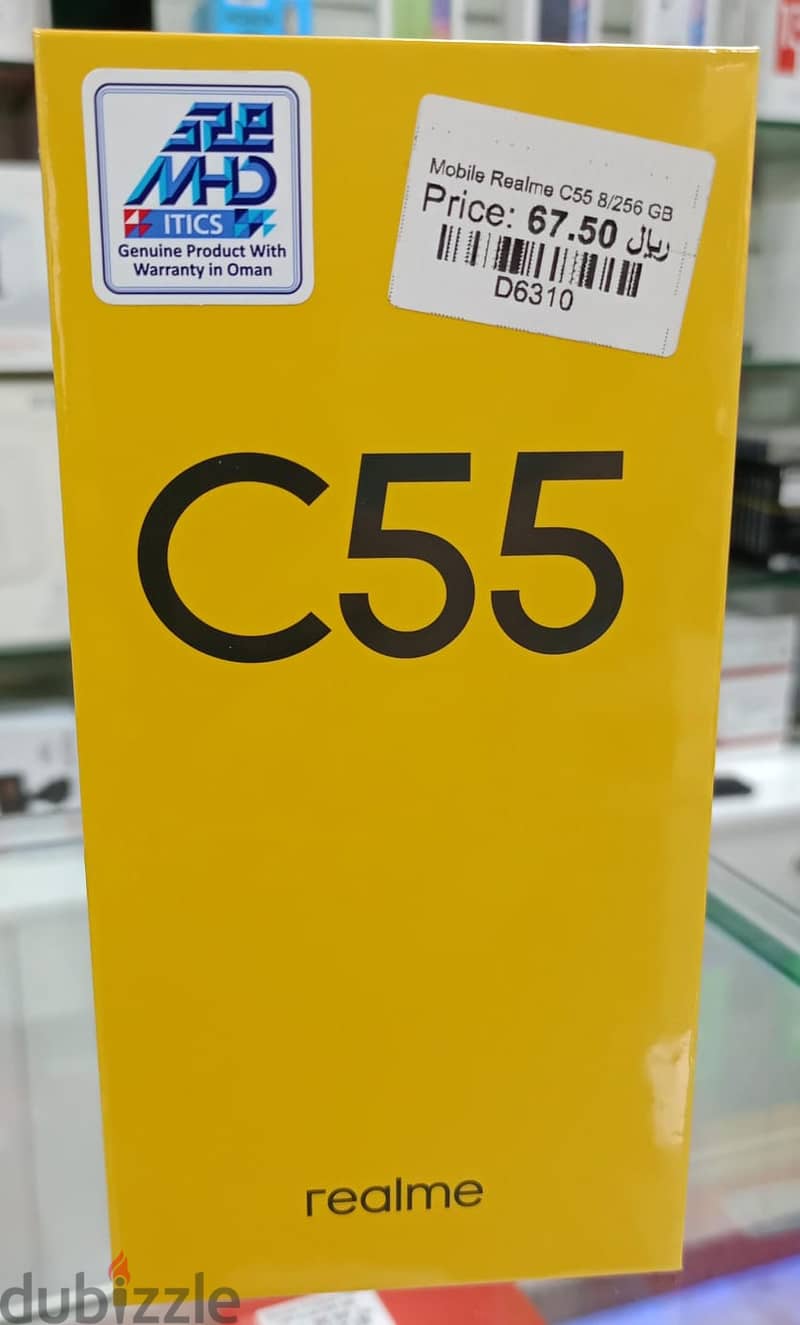 Realme C55 Smartphone 8GB Ram 256GB Storage 0