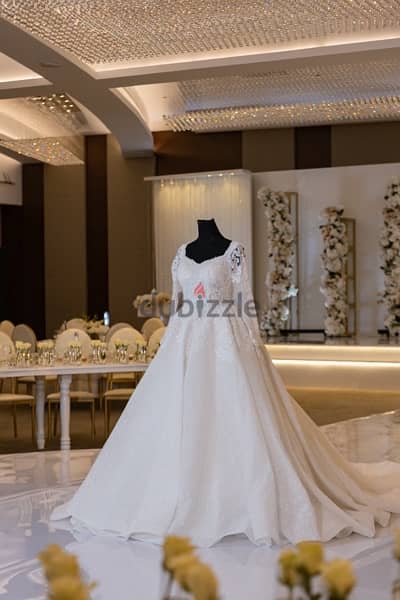 Sima Couture Wedding dress with customized veil 4