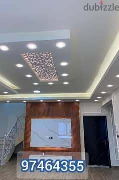 Decor Gypsum board and paint work 0