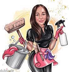 Female Cleaner Avaible for Offices and Schools 1