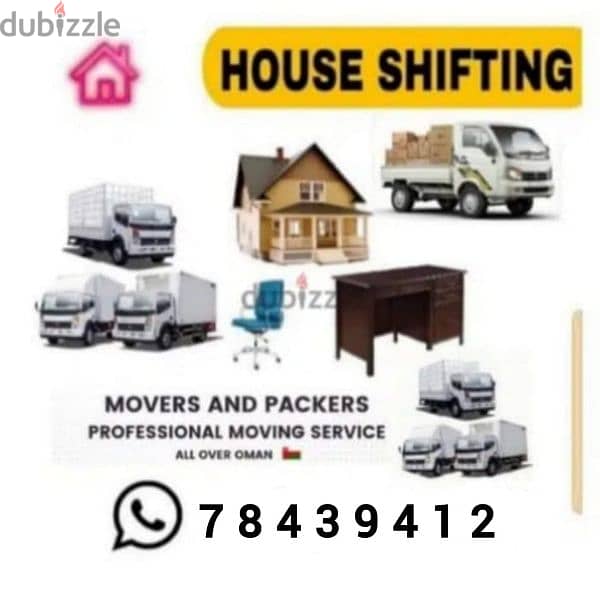 muscat furniture house shiftingg low price 0