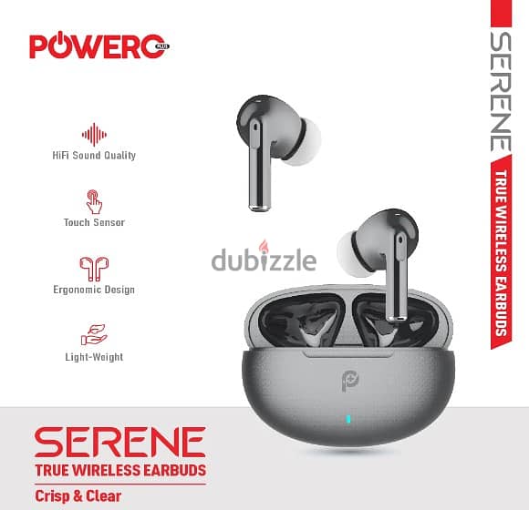 Powero+ Serene True Wireless Earbuds PR-SEBT8324 2