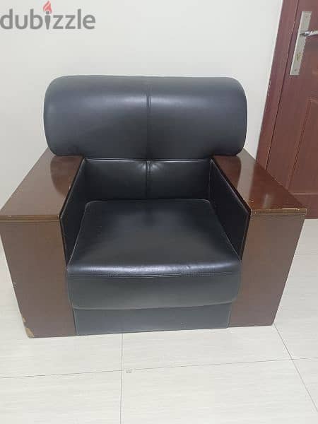 Leather chair sofa 0