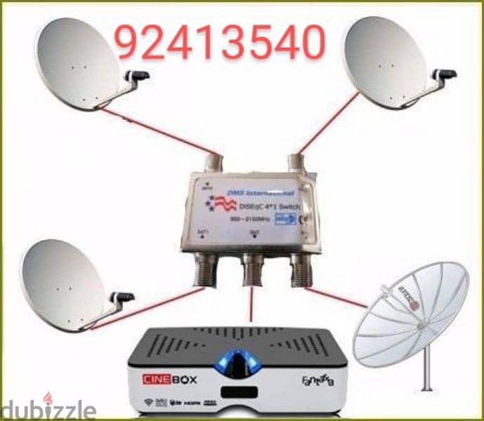 All setlite dish working available 1