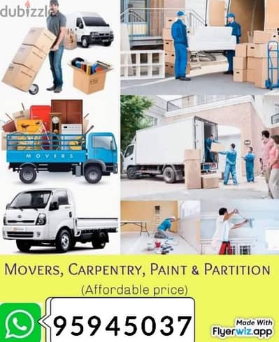 house shifting service available for all oman with good team members