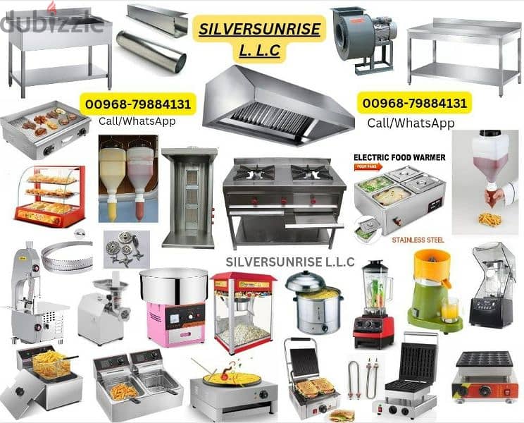 all kinds of stainless steel work and kitchen equipment 0