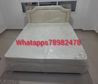 new bed and mattress available.